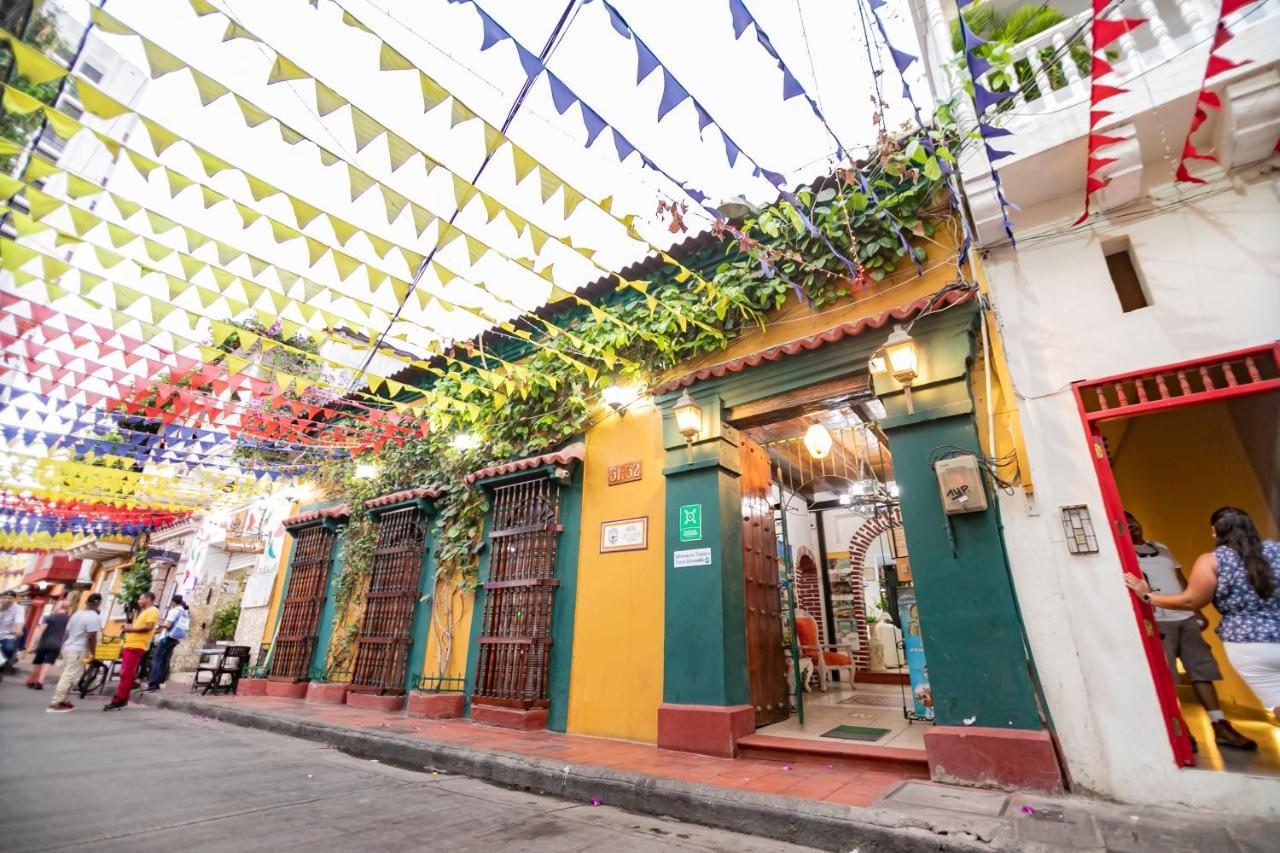 Hotel La Casona De Getsemani Cartagena エクステリア 写真