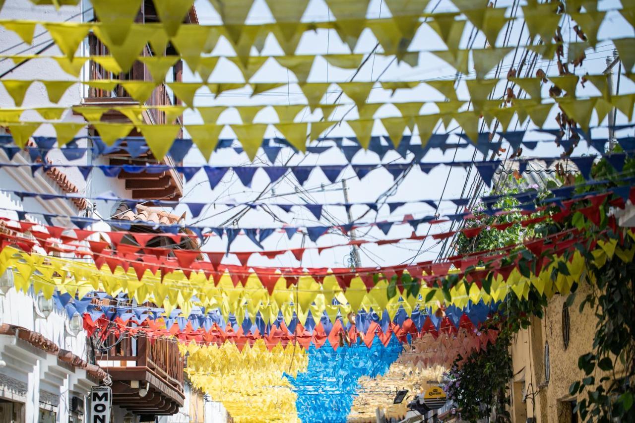 Hotel La Casona De Getsemani Cartagena エクステリア 写真