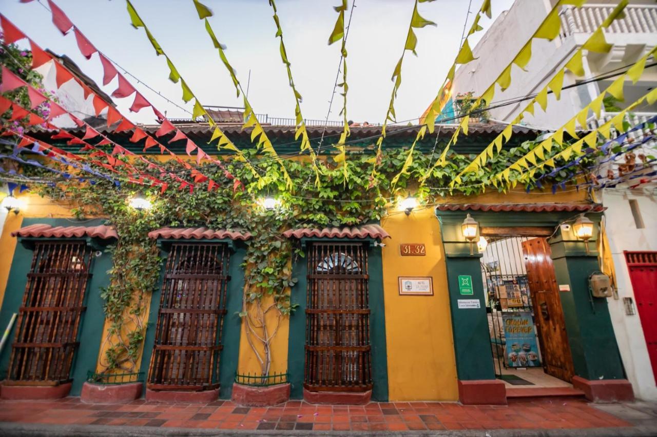Hotel La Casona De Getsemani Cartagena エクステリア 写真