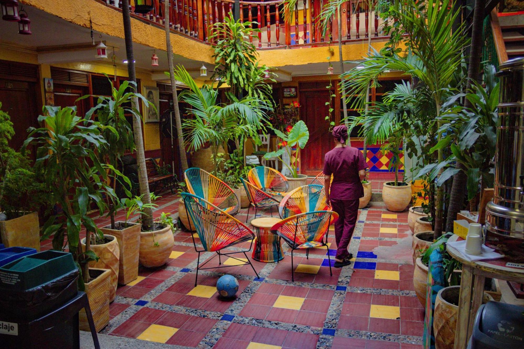 Hotel La Casona De Getsemani Cartagena エクステリア 写真
